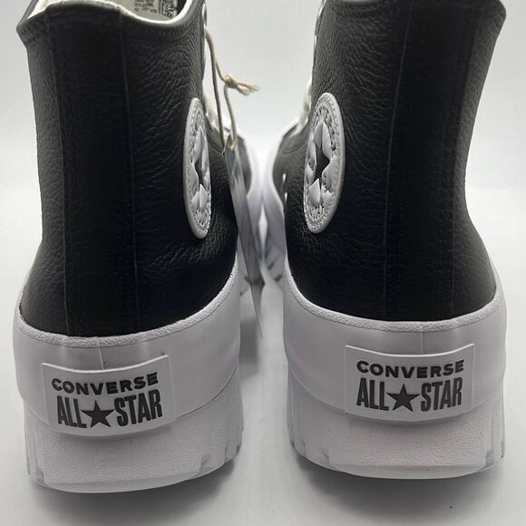 Converse Chuck Taylor All Star Leather Lugged 2.0 Black Sneakers Men 8.5 | W10.5 - Picture 11 of 11